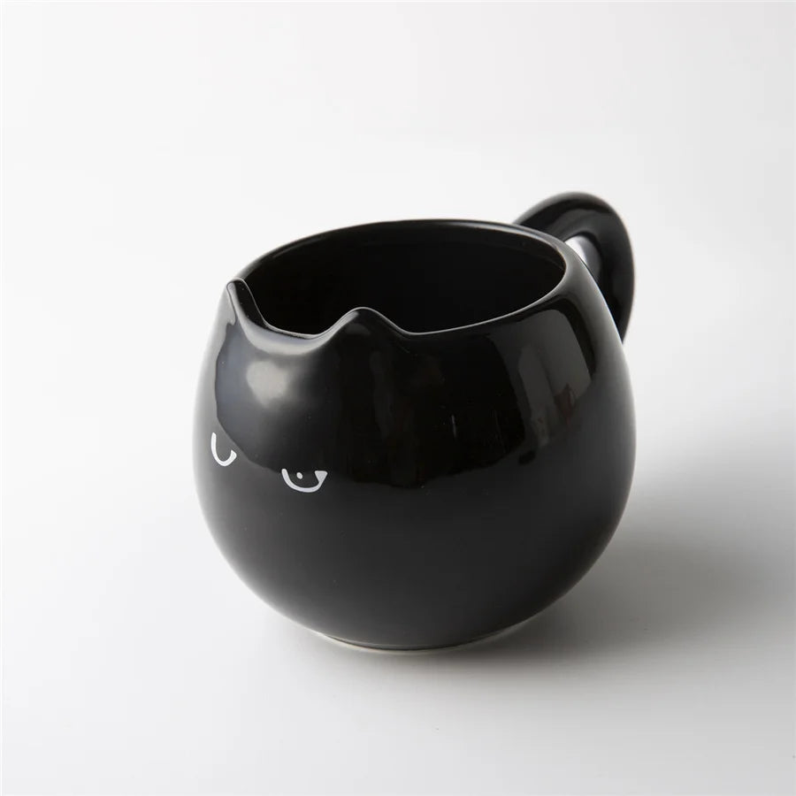 Cat Shaped Ceramic Cup,