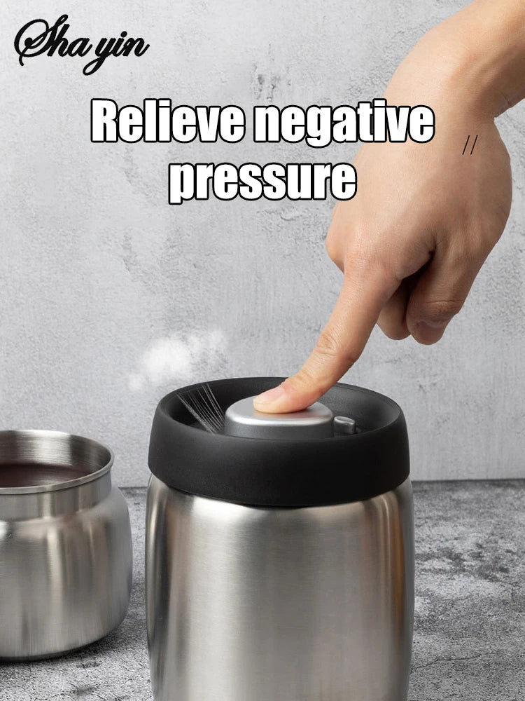 Coffee Beans Vacuum Sealed Jug