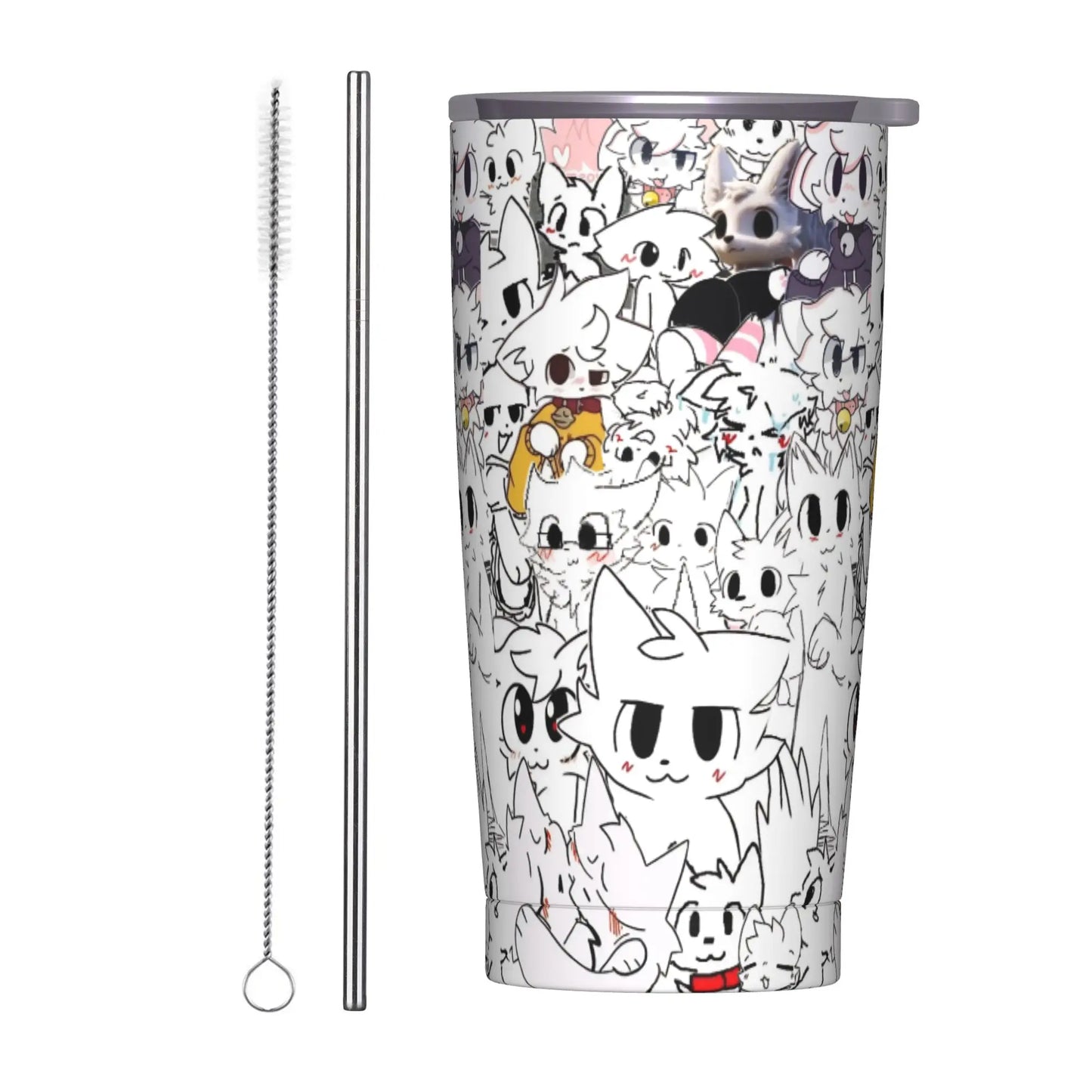 Silly Cat Insulated Tumbler