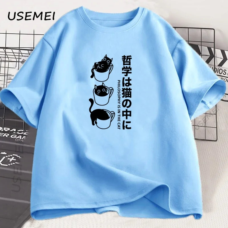 Funny Kawaii Cat T-Shirt