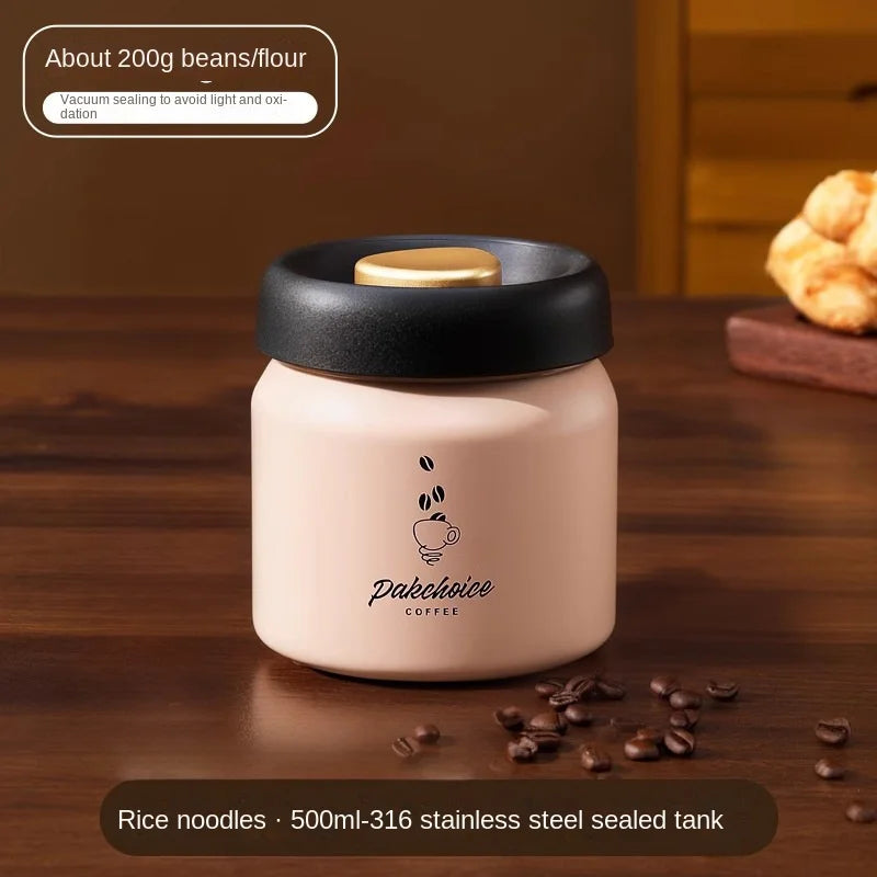 Vacuum Coffee Bean Storage Container