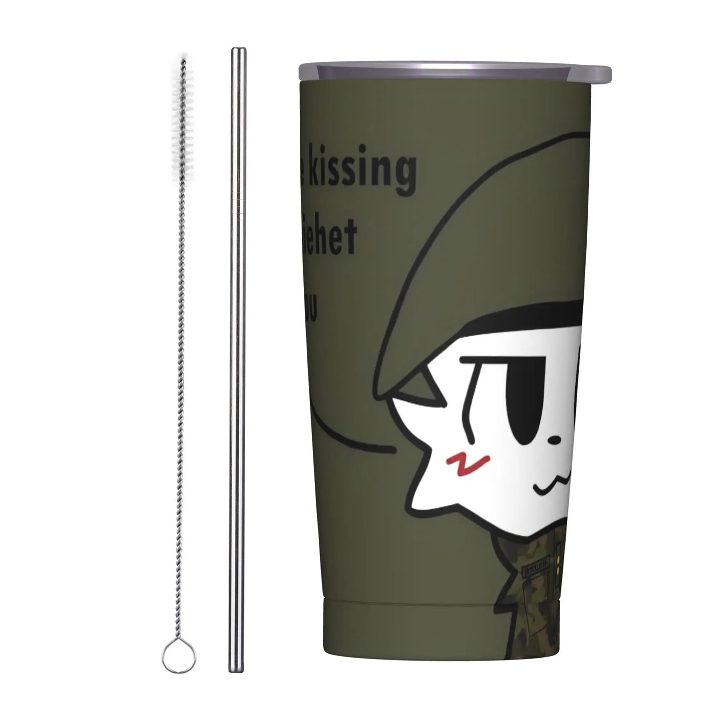 Silly Cat Insulated Tumbler