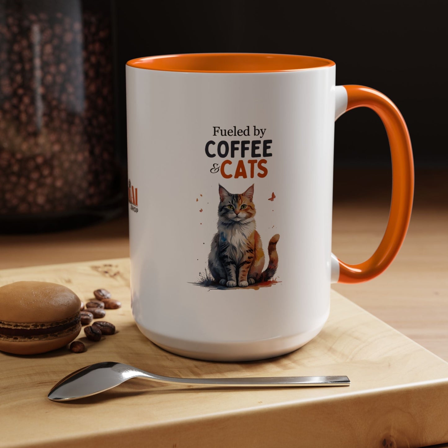 Fueled by Coffee & Cats Mug
