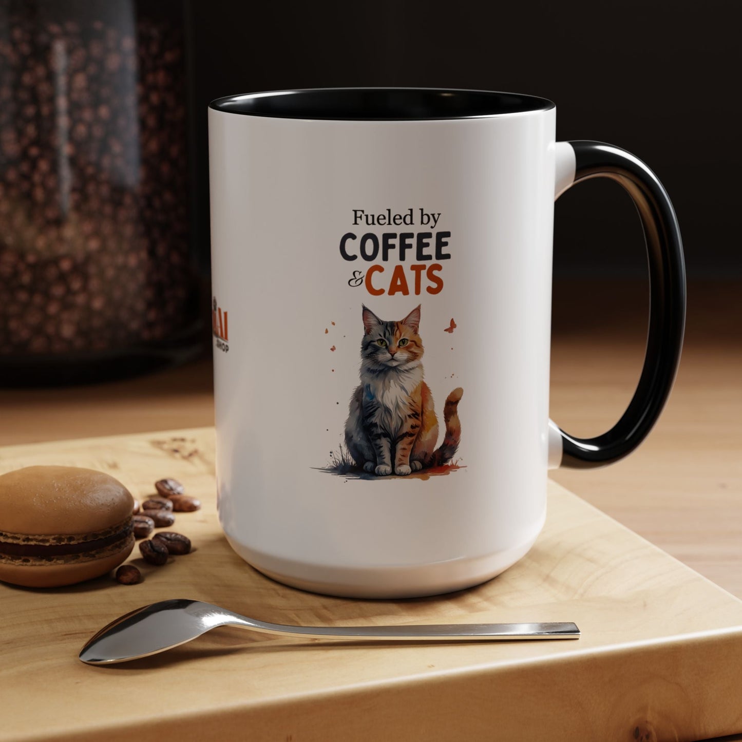 Fueled by Coffee & Cats Mug