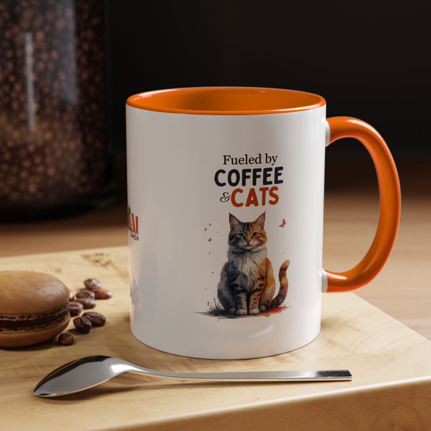 Fueled by Coffee & Cats Mug