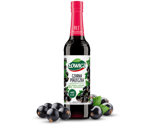 Lowicz Syrup Black Currant (Cz. Porzeczka) 400ml