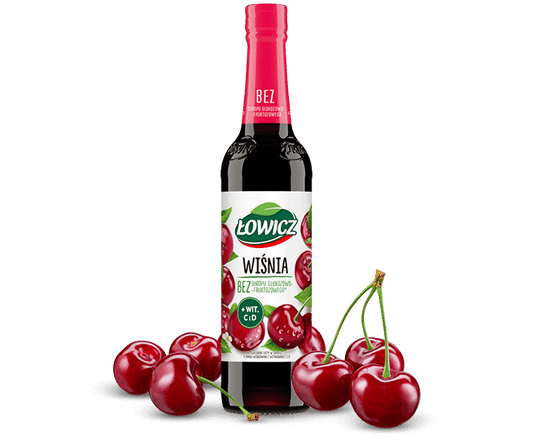 Lowicz Syrup Cherry (Wisnia) 400ml